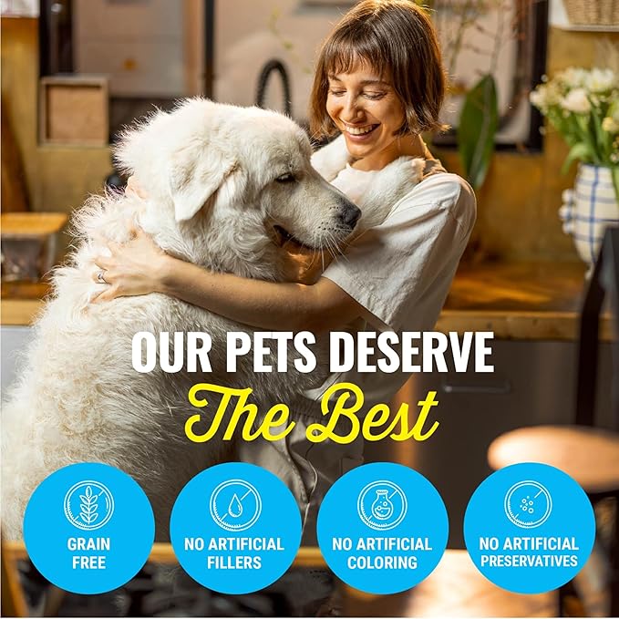 etta says! Premium Crunchy Dog Chew Bits - All Natural - Made in The USA (1.5 Pound Pack of 1)