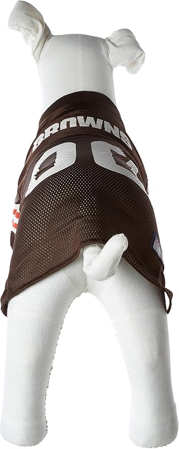 Pets First Cleveland Browns Dog Jersey - Medium, Licensed Football Jersey Costume for Pets