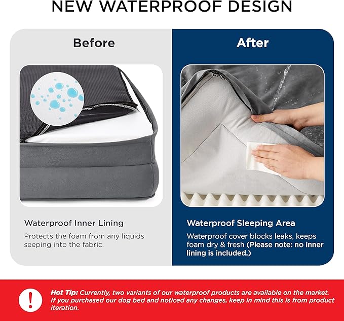 Bedsure Orthopedic Dog Bed for Medium Dogs - Calming Dog Sofa Beds Medium with Luxurious Plush Washable, Pet Couch Bed with Removable Washable Cover, Waterproof Lining and Nonskid Bottom, Blue