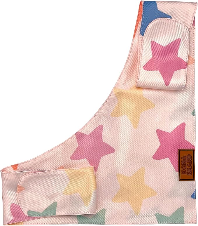 KonaBrandCo- Premium Handmade Dog Bandana | Dual Layered Silky Durable Polyester Fabric | Adjustable Fit Custom Shape- Won't Roll (Small, REESE)