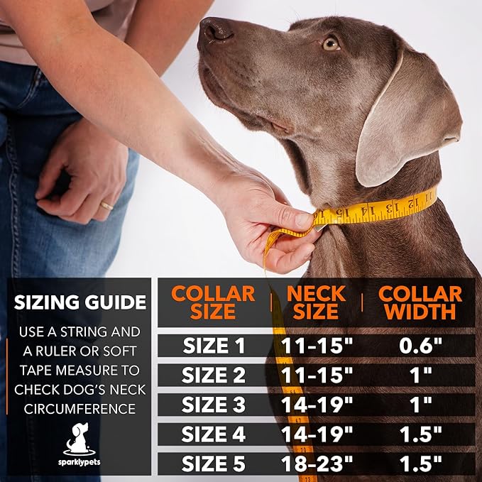 SparklyPets Heavy Duty Wide Dog Collar with Quick Release Chrome Buckle – Thick Tactical Dog Collar with Reflective Stripes & Soft Lining – for Large & Medium Breeds