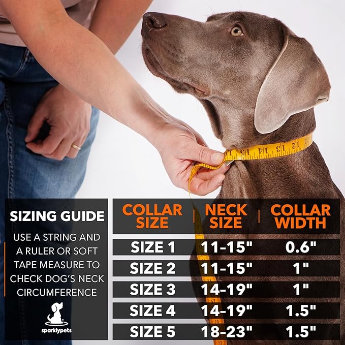 SparklyPets Heavy Duty Wide Dog Collar with Quick Release Chrome Buckle – Thick Tactical Dog Collar with Reflective Stripes & Soft Lining – for Large & Medium Breeds