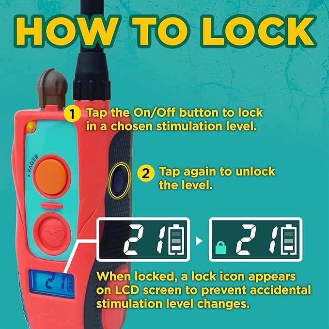 Dogtra E-Collar Tom Davis 280C Boost & Lock, Waterproof, 1/2-Mile Range Dog Training Collar with Remote, Rechargeable, 127 Levels, Vibration, Bungee, No Bad Dogs Trainer for Small, Medium, Large Dogs