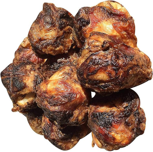 K9 Connoisseur Dog Bones Made in USA for Small and Medium Breed Dogs Natural Long Lasting Meaty Beef Knee Cap Bone Treats Best for Dogs Upto 50 Pounds 1 Pack 30 Count