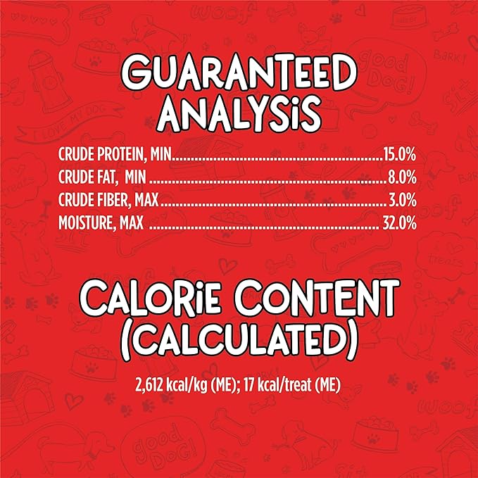 Meaty Treats Meatball Delights Beef, Rice, and Bison Recipe Meatballs Dog Treats, 4 lb Tub