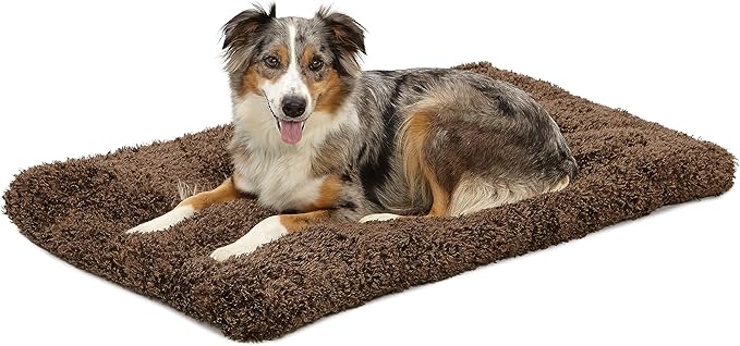 MidWest Homes for Pets Deluxe Dog Beds | Super Plush Dog & Cat Beds Ideal for Dog Crates | Machine Wash & Dryer Friendly, 1-Year Warranty Fits 42-Inch Crate