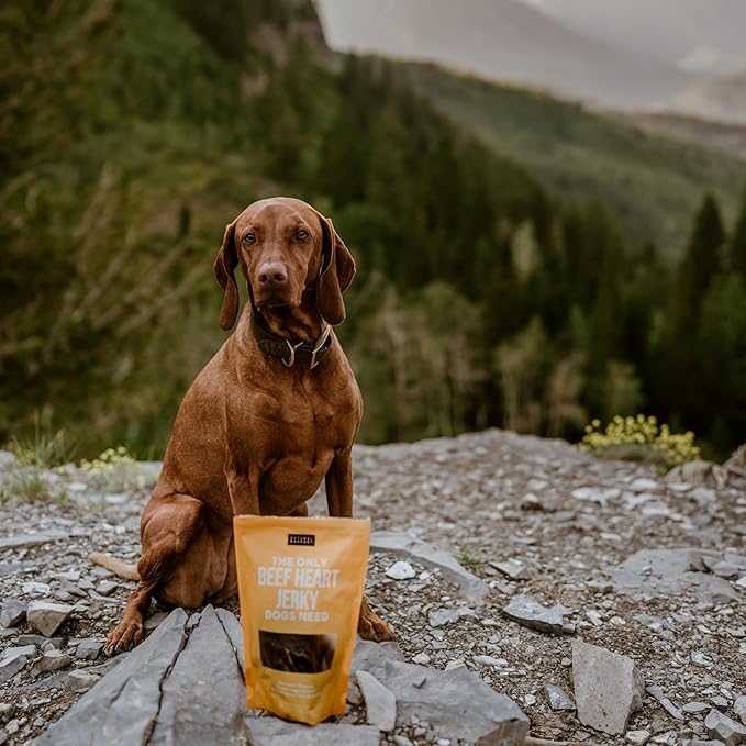 Natural Rapport Beef Heart Dog Treats - The Only Beef Heart Chews Needed - All Natural Treats for Small & Large Dogs