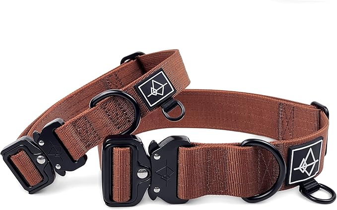 Made to ROAM Premium Dog Collar - Adjustable Heavy Duty Nylon Collar with Quick-Release Metal Buckle (Arizona Heartbeat, Classic Size 3)