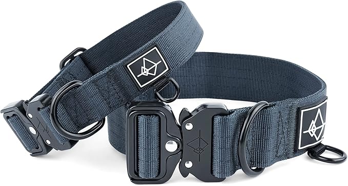Made to ROAM Premium Dog Collar - Adjustable Heavy Duty Nylon Collar with Quick-Release Metal Buckle (Colorado Nightsky, Classic Size 0)
