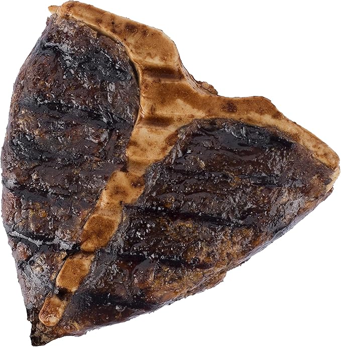 DreamBone Grill Masters T-Bones 8 Count, Small, Rawhide-Free Chews for Dogs