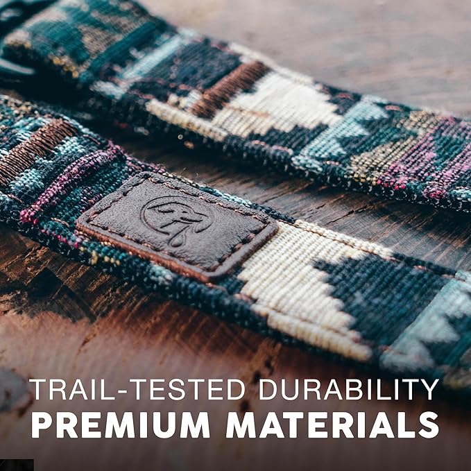 Embark Adventure Dog Collar – Stylish & Durable Nylon Dog Collars for Large Dogs, Comfortable Pet Collar, Collars for Large Breed Dogs with Strong Buckles. Adjustable Big Dog Collars for Large Dogs