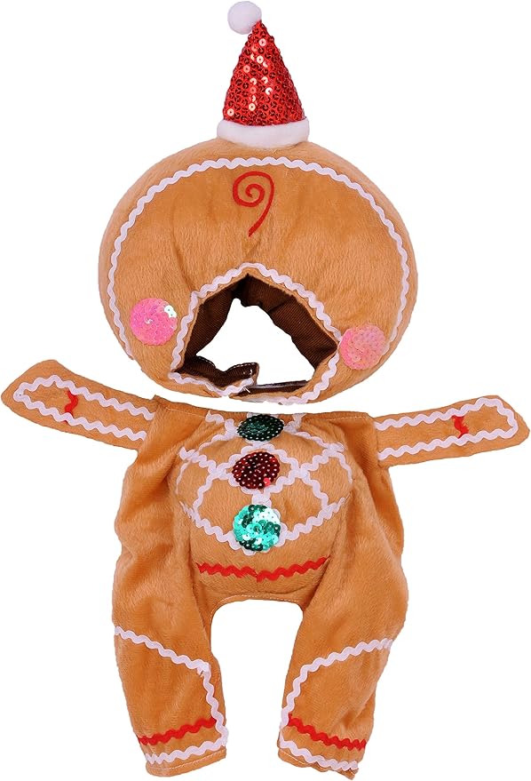Rubie's Walking Gingerbread Man Pet Costume, Large, Brown
