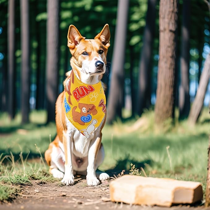50PCS Dog Bandanas Large Bulk 33Inch for Extral Large XL XXL Dog Girl Boy with Paw Print Kerchief Triangle Bibs Head Scarves Scarfs Grooming Costume