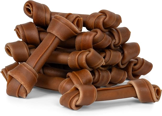 MON2SUN Rawhide Free Dog Treats, Peanut Butter Bones, 5 Inch 12 Count Chews for Small and Medium Dogs, Healthy Bones for Balanced Nutrition (Peanut Butter, 25.4 Ounce -Pack of 1)