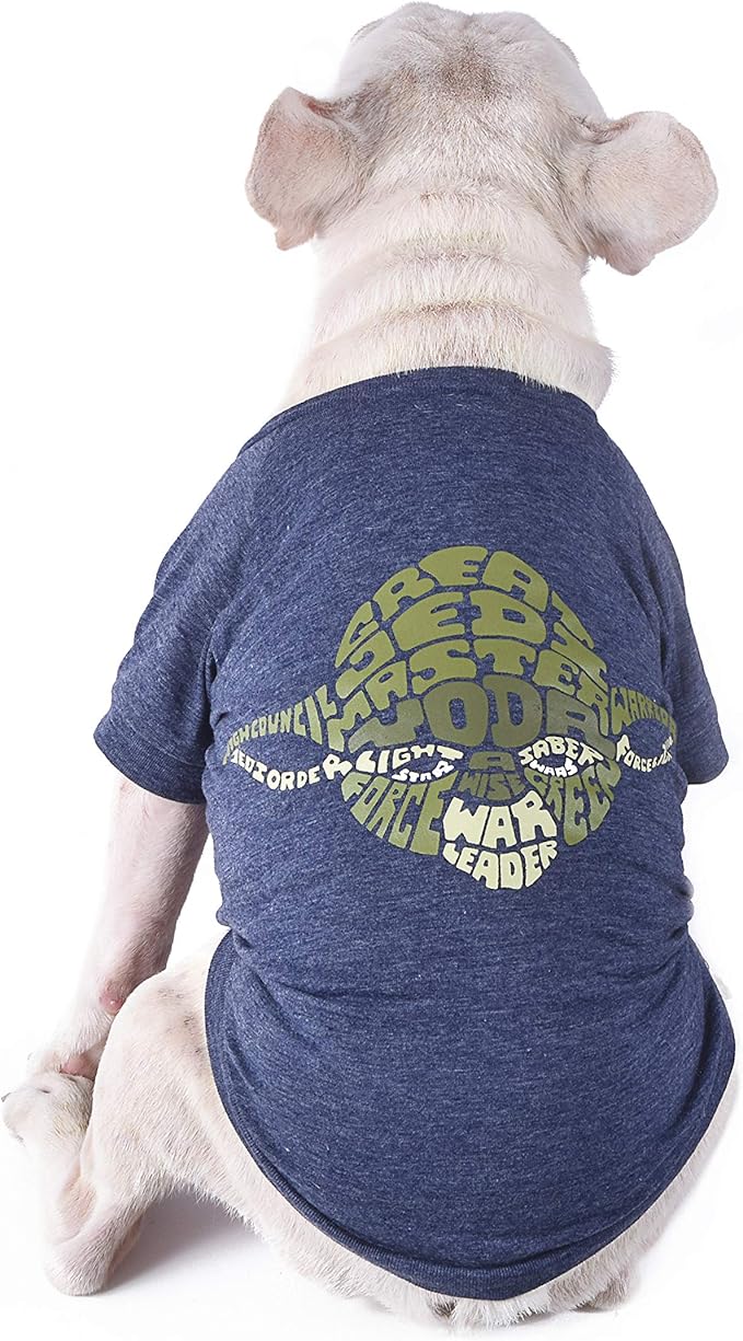 Star Wars for Pets Yoda Wisdom Dog Tee | Star Wars Dog Shirt for Large Dogs | Size Large | Soft, Cute, and Comfortable Dog Clothing and Apparel, Cute Dog Clothes