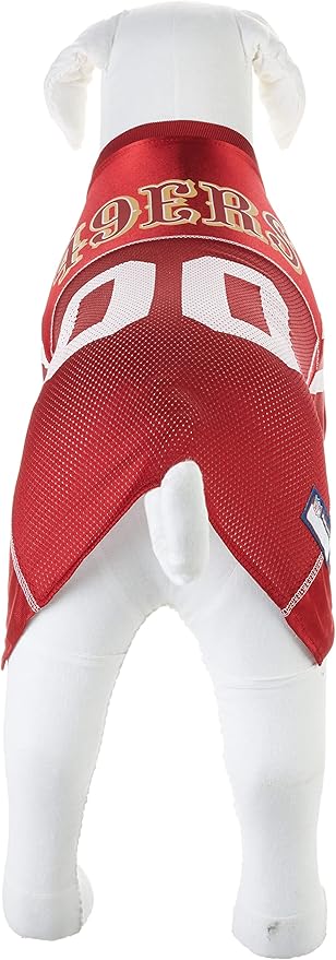 Pets First San Francisco 49ers Dog Jersey, XX-Large. Licensed Football Jersey Costume for Dogs