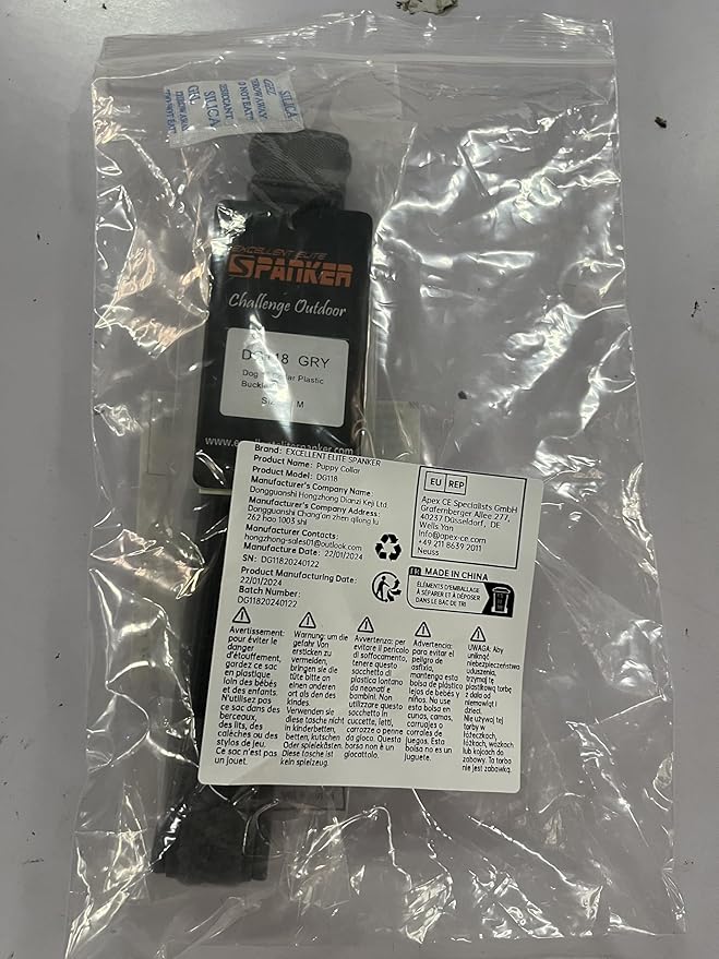 EXCELLENT ELITE SPANKER Puppy Collar - Nylon Adjustable, Soft Padded for Small Dogs