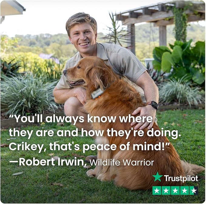 Tractive XL GPS Dog Tracker (50 lbs+) | Real-time Pet Location Tracker | Health & Wellness Alerts | Virtual Fence for Dogs | Dog Collar Attachment (Adventure Edition)