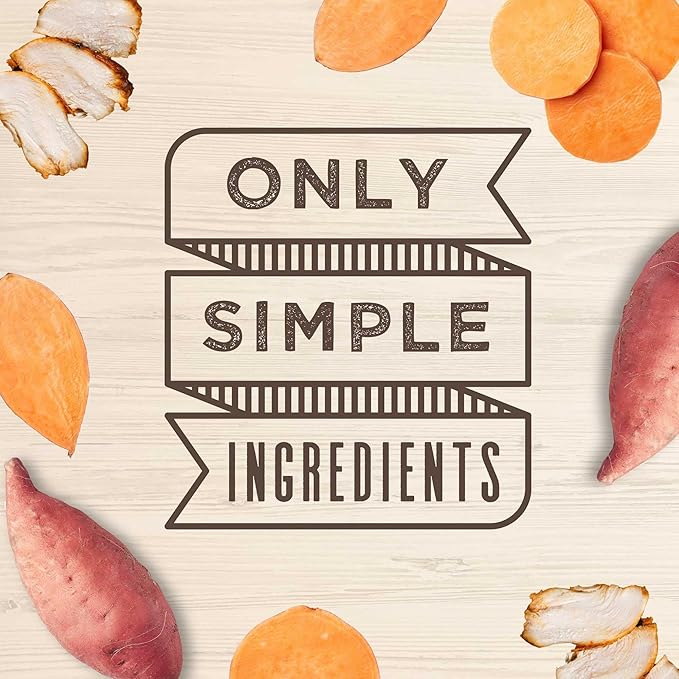 Cloud Star Wag More Bark Less Soft Chews Grain Free Dog Treats, Chicken & Sweet Potato, 5 oz. Pouch