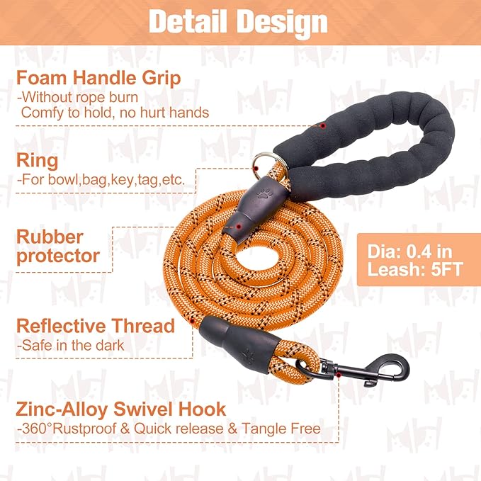 BEAUTYZOO Small Dog Harness and Leash Set,Step in No Choke No Pull Soft Mesh Dog Harnesses Reflective for Extra-Small Medium Puppy Dogs and Cats, Plaid Dog Vest Harness for XS S Pets, Orange XS