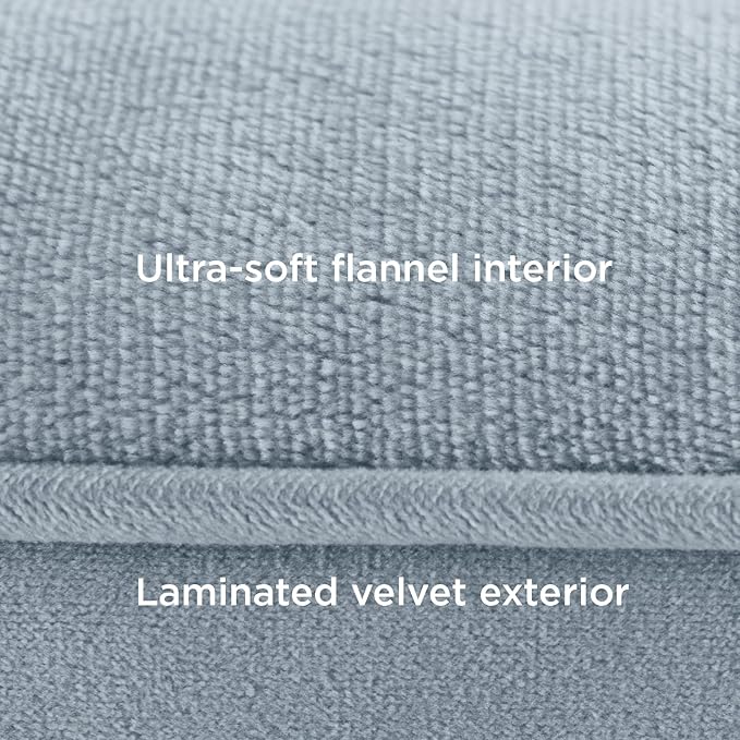 Bedsure Orthopedic Dog Bed for Extra Large Dogs - XL Washable Dog Sofa Beds Large, Supportive Foam Pet Couch Bed with Removable Washable Cover, Waterproof Lining and Nonskid Bottom, Light Blue, 42"