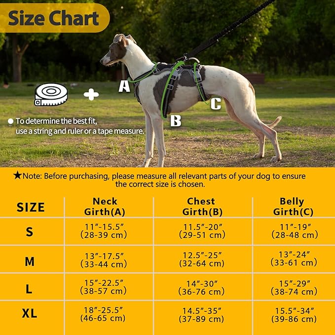 Escape Proof Harness, No Slip Dog Harness Escape Proof, Reflective Harness with Handle, Breathable, Durable, Adjustable Vest for Small Dogs Walking, Training, and Running Gear (Black, S)