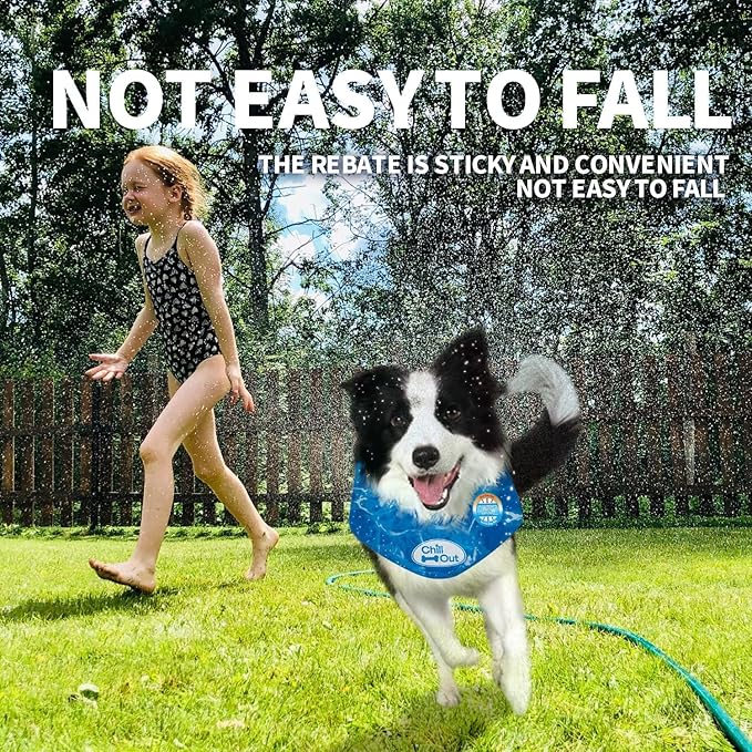 ALL FOR PAWS Chill Out Ice Bandana, Large