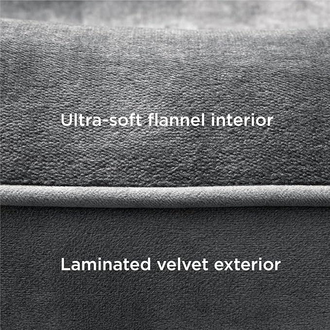 Bedsure XXL Orthopedic Dog Bed - Washable Great Dane Dog Sofa Beds for Giant Dogs, Supportive Foam Pet Couch Bed with Removable Washable Cover, Waterproof Lining and Nonskid Bottom, Dark Grey