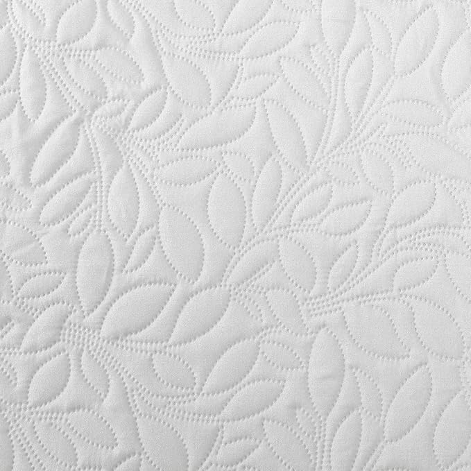 Easy-Going Waterproof Dog Bed Cover Reversible Leak Proof Pet Blanket Replacement Mat for Furniture Washable Couch Cover Sofa Cover for Dogs Cat(68x86 Inch, White/White)