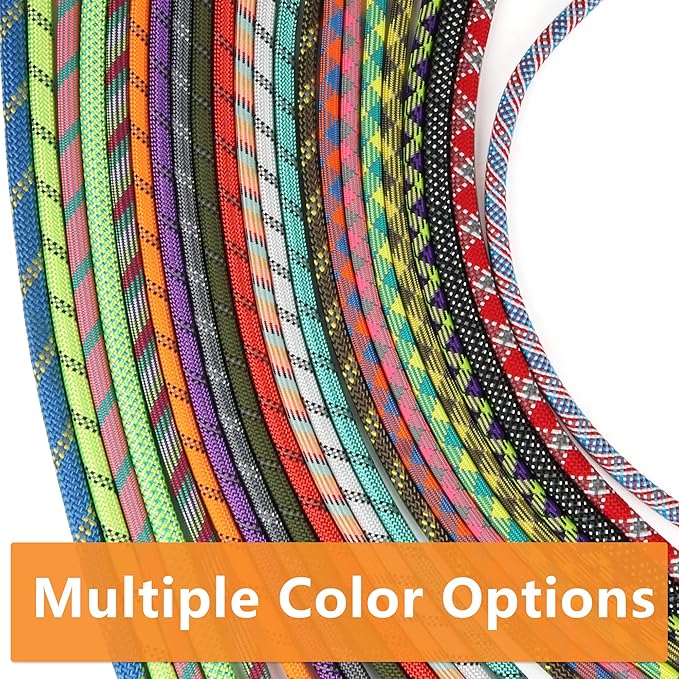 NTR Heavy Duty Large Dog Leash, 30FT Reflective with Swivel Lockable Hook and Comfortable Padded Handle, Puppy Leash for Walking, Hunting, Camping, Backyard for Small Medium and Large Dogs