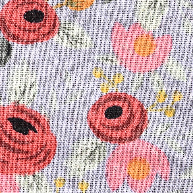 GAMUDA Small Dog Harness Collar and Leash Set, Step in No Chock No Pull Soft Mesh Adjustable Dog Vest Harnesses Plaid Reflective for Dogs Puppy Cats Kitten Rabbit (Red Flower, S)