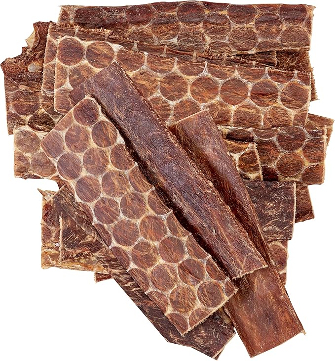 Beef Jerky Dog Treats Esophagus (6 Inches- 20 Pack) - 100% Natural Healthy Chews for Dogs - Meat Jerky Snack, Rich in Glucosamine for Joint Health,All Natural from Grass Fed Cattle