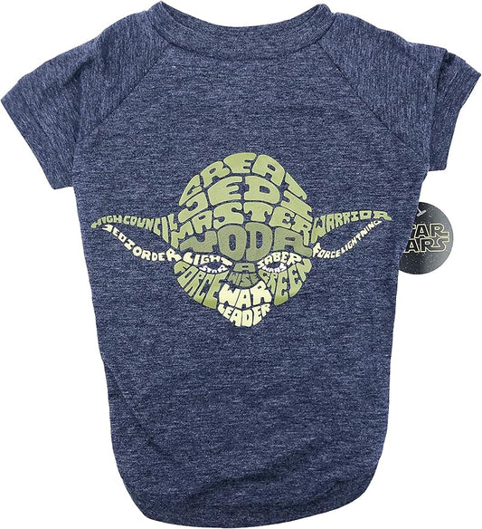 Star Wars for Pets Yoda Wisdom Dog Tee | Star Wars Dog Shirt for Large Dogs | Size Large | Soft, Cute, and Comfortable Dog Clothing and Apparel, Cute Dog Clothes