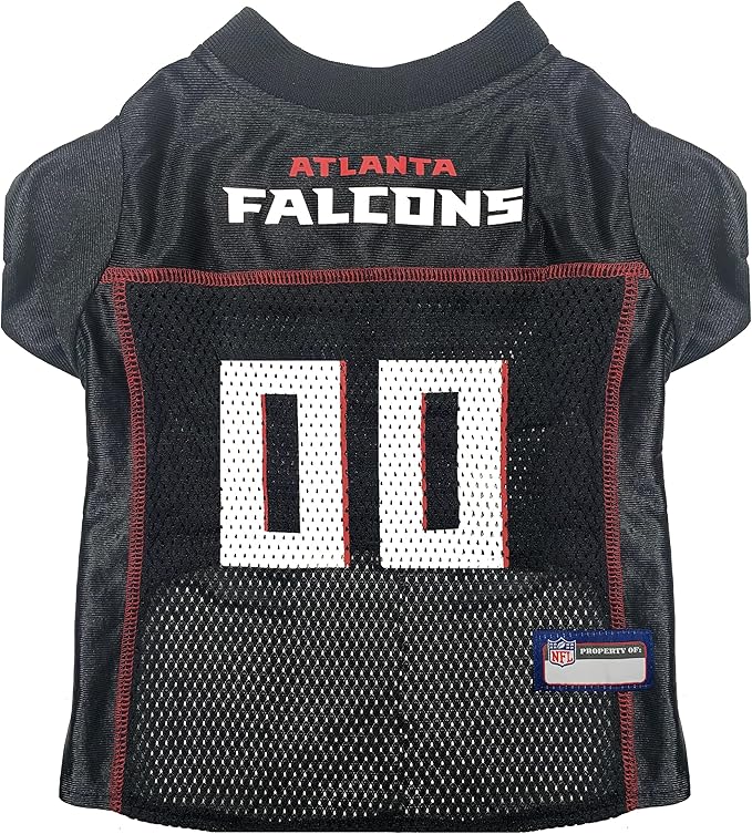 Pets First NFL Atlanta Falcons Dog Jersey, Size X-Large. Licensed Football Jersey Costume for Dogs