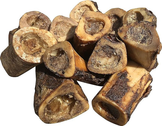 K9 Connoisseur Beef Marrow Dog Bones Long Lasting for Aggressive Chewers - USA Made Single Ingredient Dynamo Bone for Small and Medium Dogs Upto 50 Pounds - 12 Pack