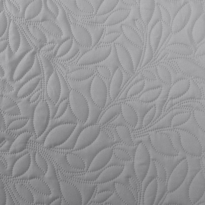 Easy-Going Waterproof Dog Bed Cover Reversible Leak Proof Pet Blanket Replacement Mat for Furniture Washable Couch Cover Sofa Cover for Dogs Cat(68x86 Inch, Light Gray/Ivory)