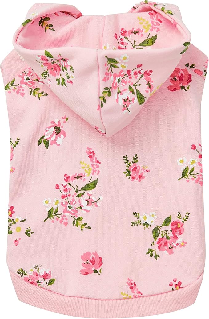 Blueberry Pet Dog Hoodie Pullover 8" - Christmas Sweater, Dog Pajamas, Award-Winning Dog Clothes, Baby Pink Sweatshirt for Small Dogs - Soft & Cozy Dog Sweater Vest, Dog Accessories