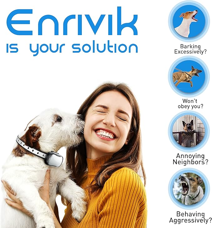 Extra Small Size Dog Training Collar with Remote for Small Dogs 5-15lbs and Puppies with Shock - Waterproof and 1000 Ft Range