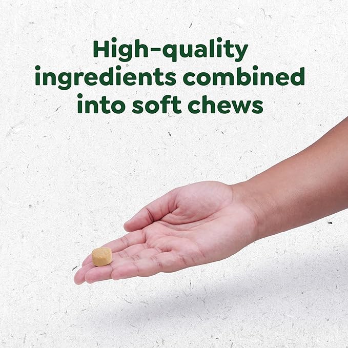 Greenies Supplements Calming Chews for Dogs Chicken Flavor, 14.7 oz. Container of 80 ct.