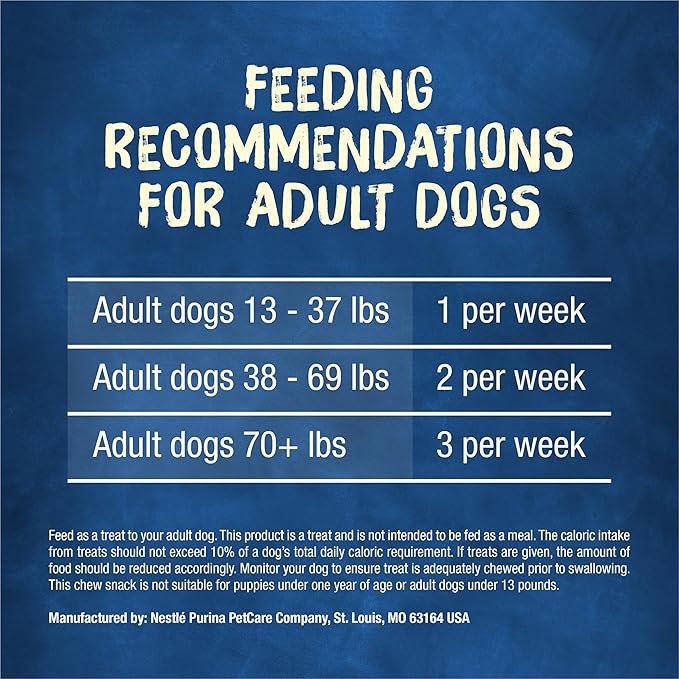 Purina Busy With Beggin' Made in USA Facilities Small/Medium Breed Dog Treats, Twist'd - (Pack of 6) 2 ct. Pouches
