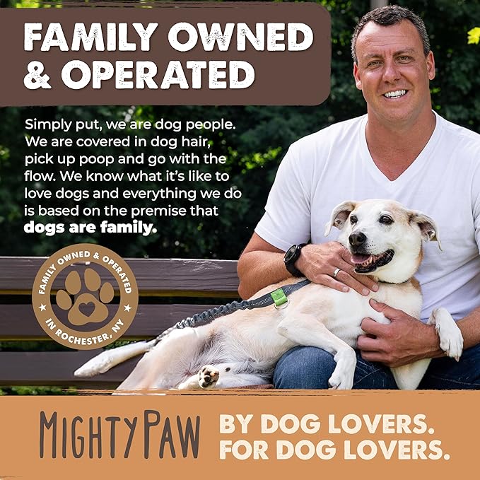 Mighty Paw Yak Cheese Puffs for Dogs - All-Natural Pet Treats for All Sized Breeds - Odorless Limited-Ingredient Chews for Puppies & Power-Chewers - Rich in Protein and Calcium - Easy to Chew (8 oz.)