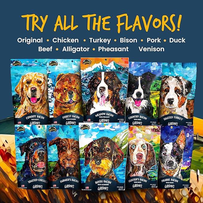 Wild Meadow Farms - Gibson's Toasted Turkey, Soft Jerky Dog Treats, Crafted with Real Meat, Aromatic, and Grain-Free for Training and Rewarding Dogs of All Breeds & Ages - 3 Ounce Pouch