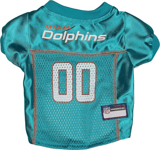 Pets First NFL Miami Dolphins Dog Jersey, Size X-Small: Best Football Jersey Costume for Pets