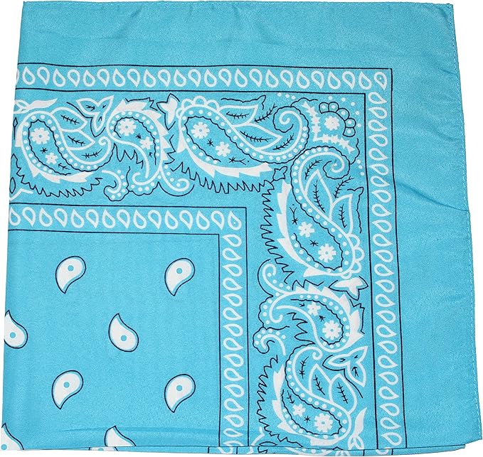 5 Pack Mechaly Dog Bandana Neck Scarf Paisley Cotton Bandanas - Any Pets