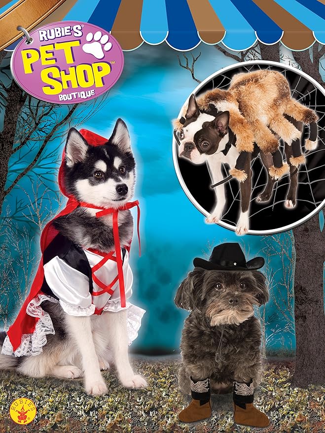 Rubies Red Riding Hood Costume for Dogs, Large for Themed Parties and Halloween
